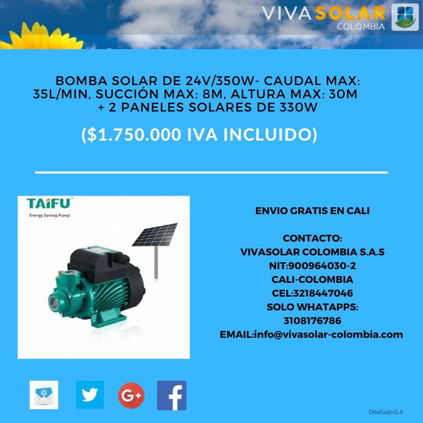 Bomba de Agua Solar